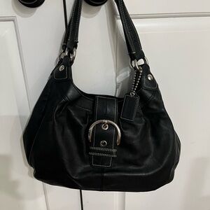 Coach Large Hobo Bag with Buckle